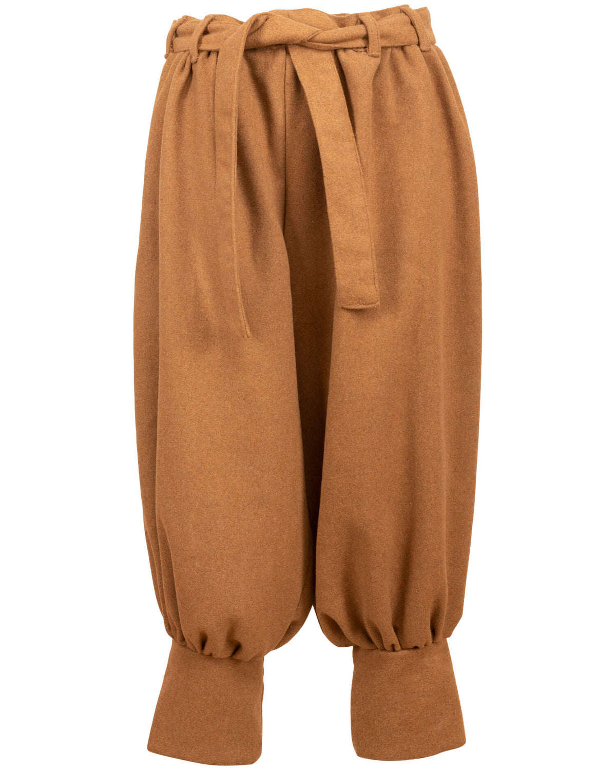 Trousers Offnir, sand, wool blend