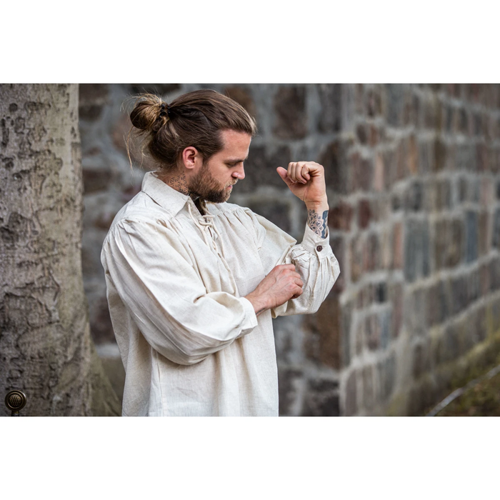 Arn Shirt, early 17th century, cream