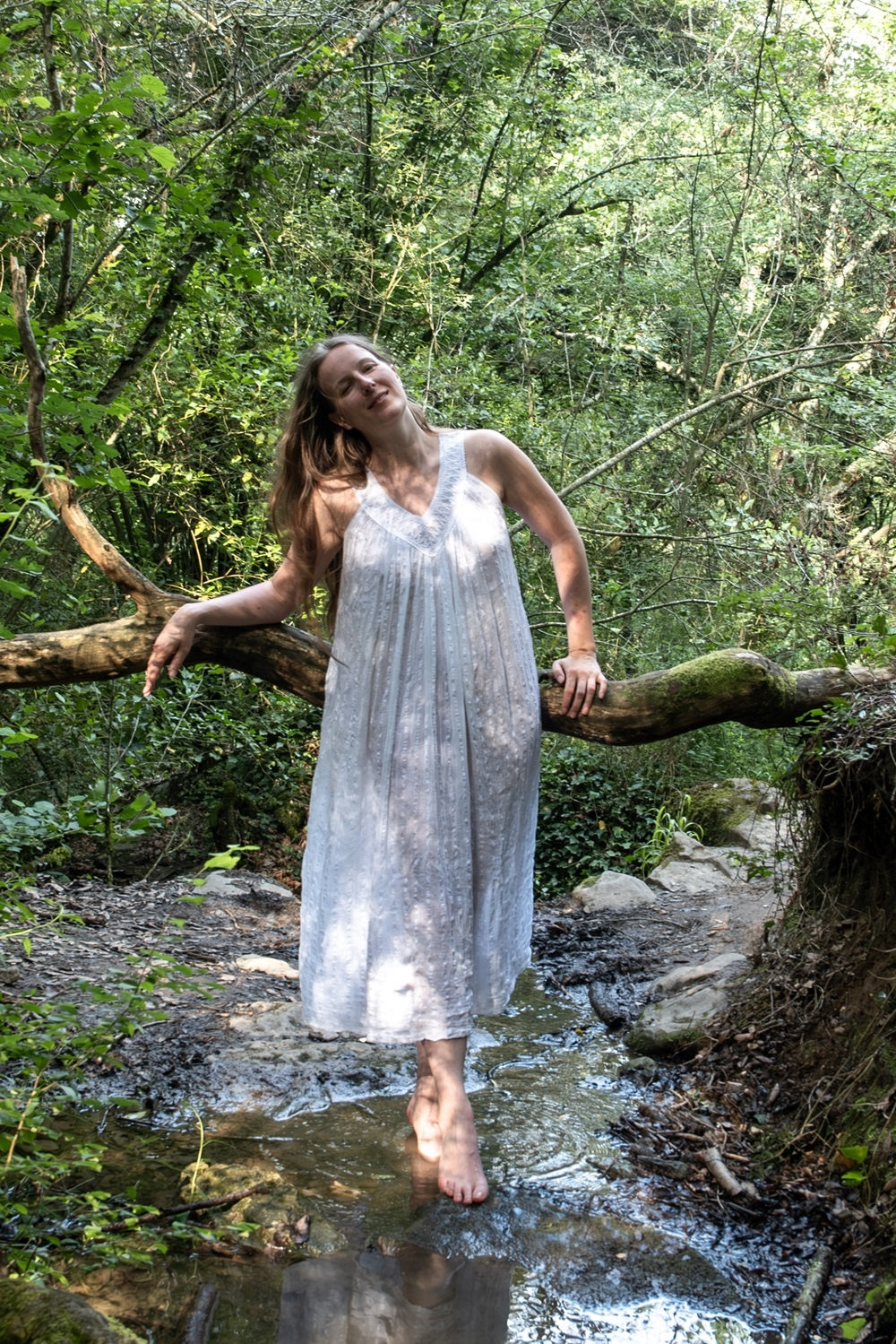 Goddess Dress Hera, white