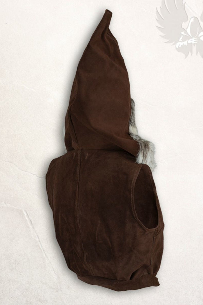 Leather top Jetta, dark brown