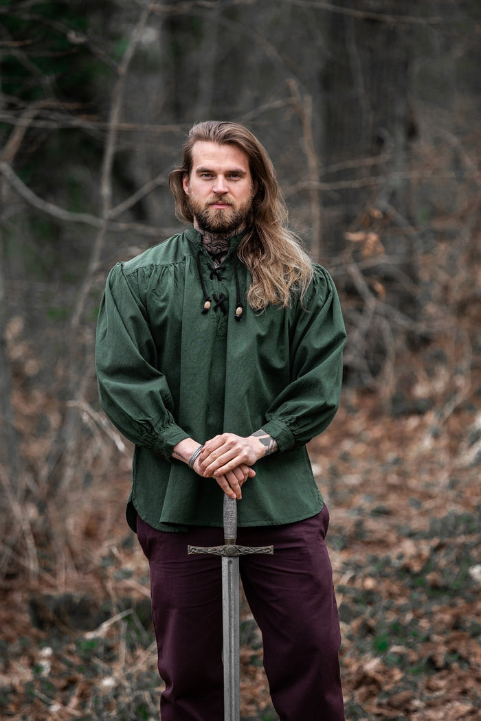 Medieval shirt Georg, green