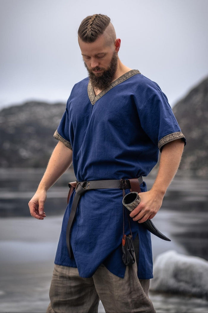 Viking Tunic Halberd, blue