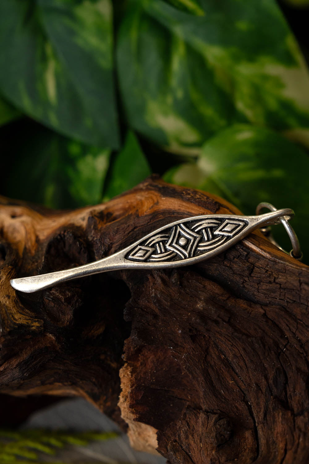 Viking nail cleaner Birka grave 660, silvered