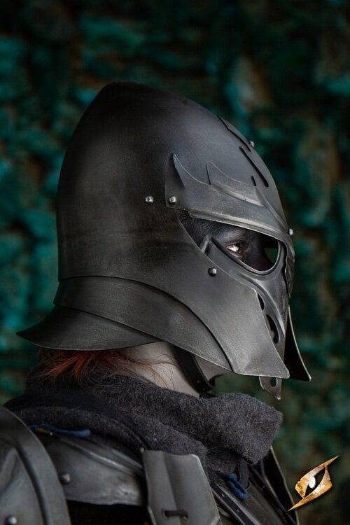Dark elven Eventide helmet, 1-1.2 mm