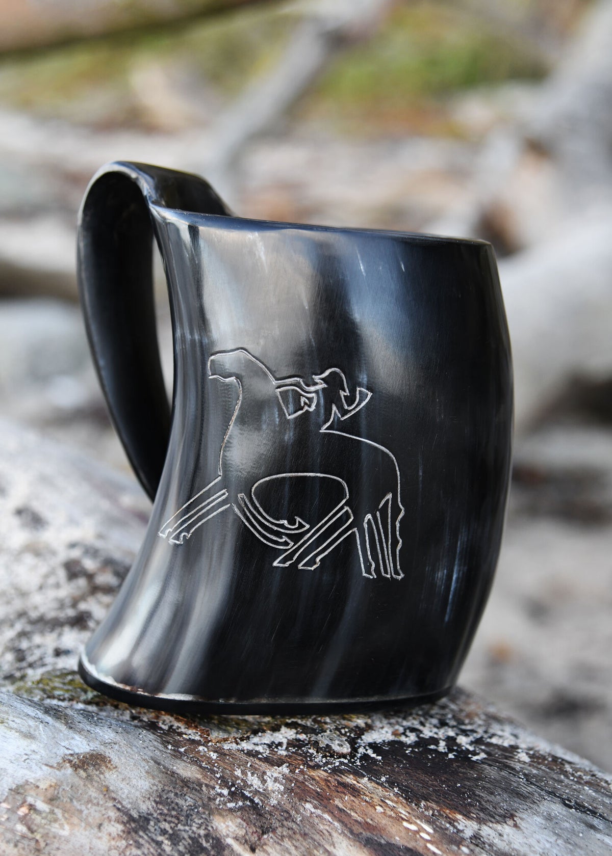 Horn cup, Odin with Sleipnir, 650-1000 ml
