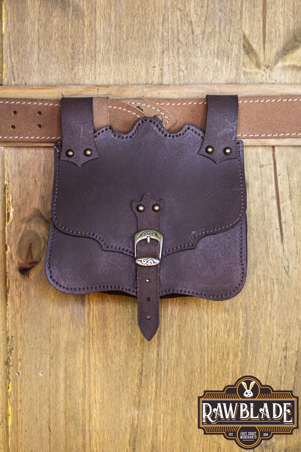 Hakoon Leather Bag - Brown