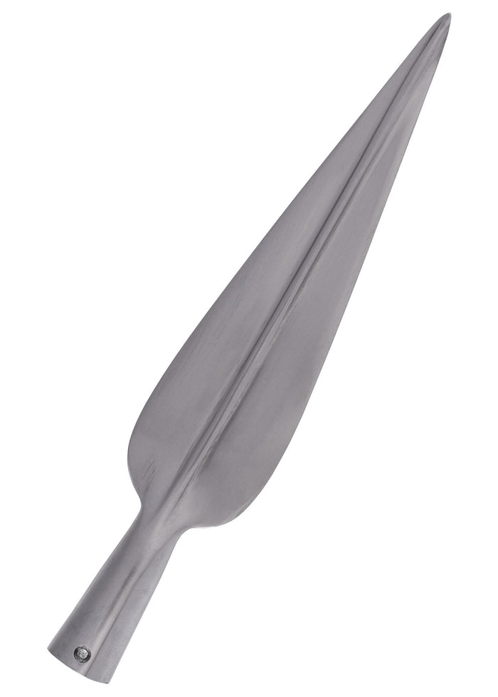 Spearhead & butt cap Greek dory, semi-sharp