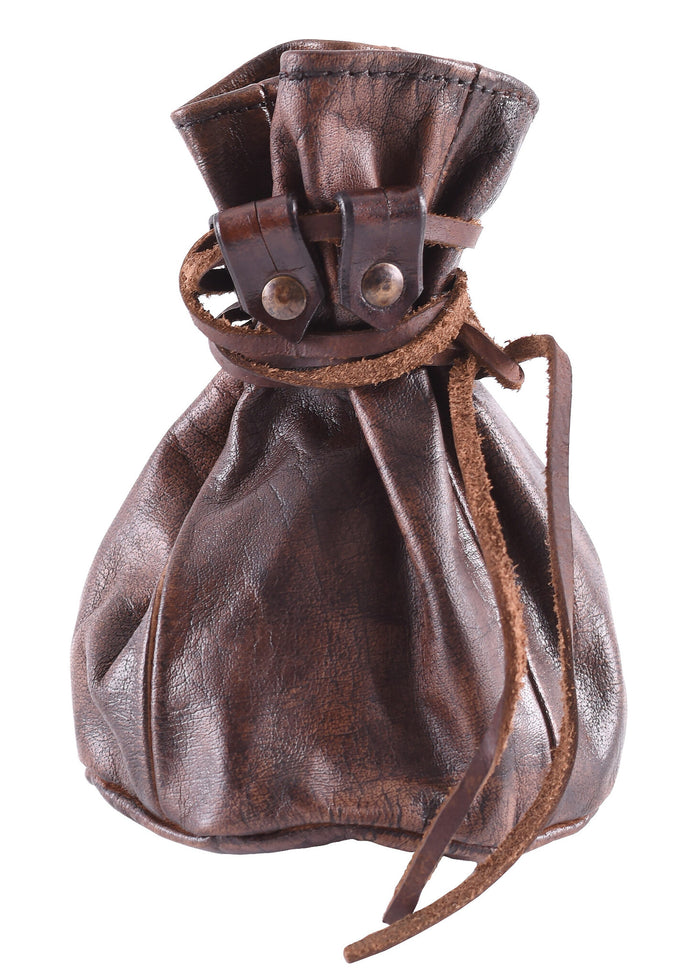 Large leather pouch Oslo