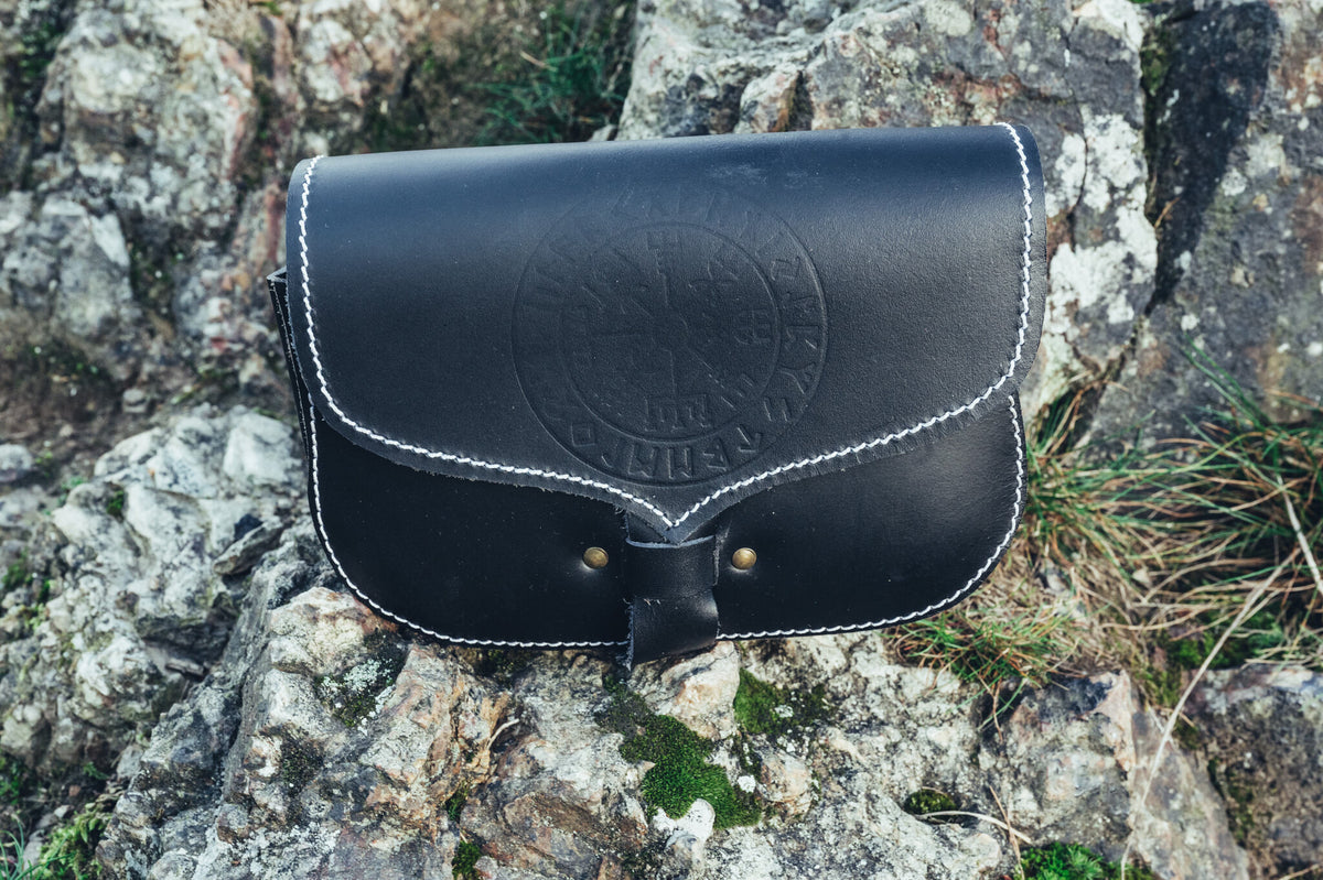 Viking bag Vegvisir, black