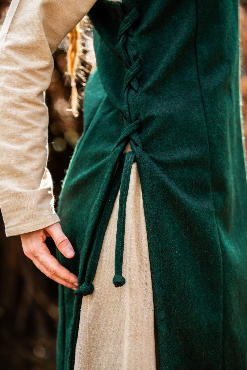 Hangeroc Frigg, groen, wolmix