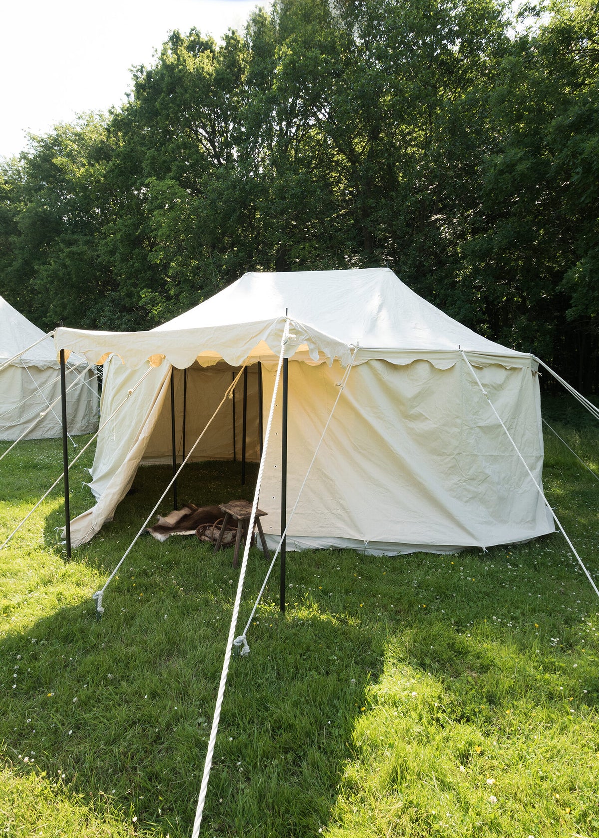 Medieval tent Burgund, 3 x 5 m