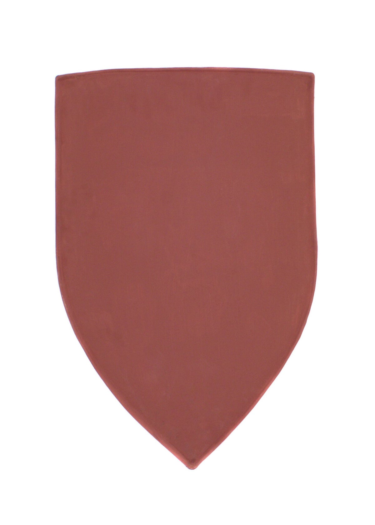 Knight's shield, unpainted