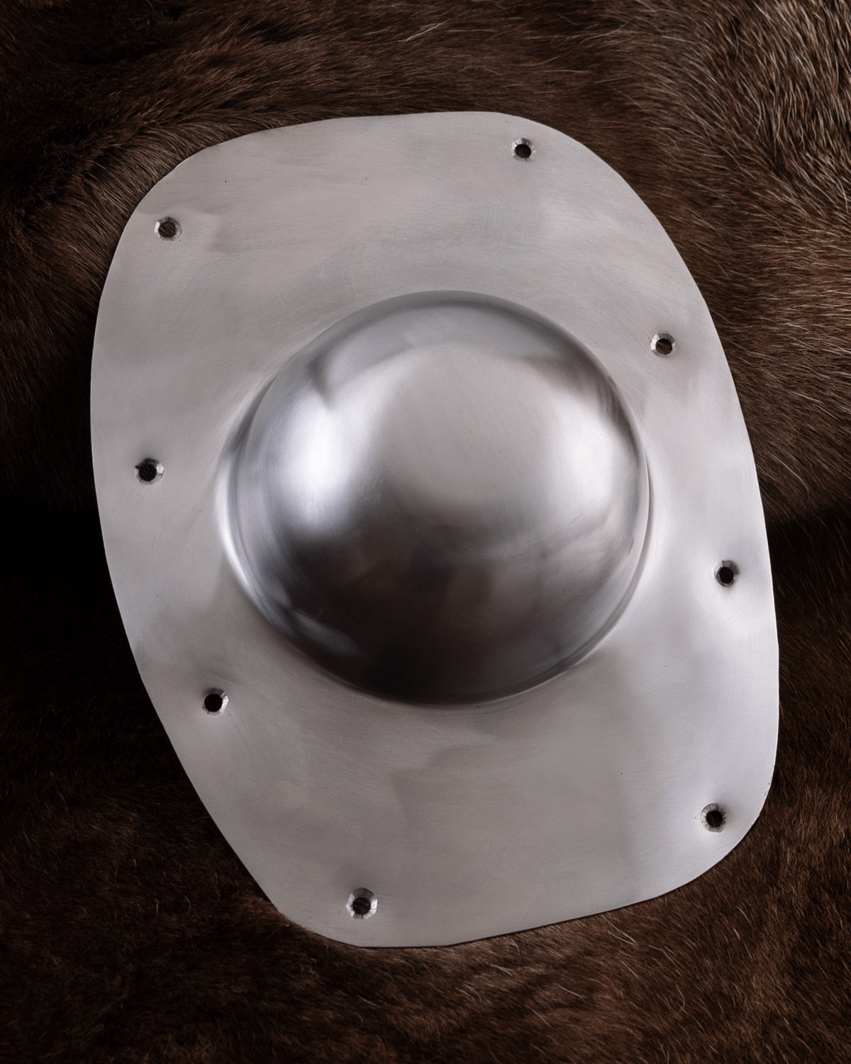 Roman umbo for scutum, steel