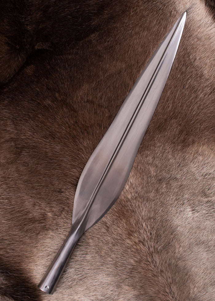 Viking Spearhead for hewing, approx. 64 cm, semi-sharp