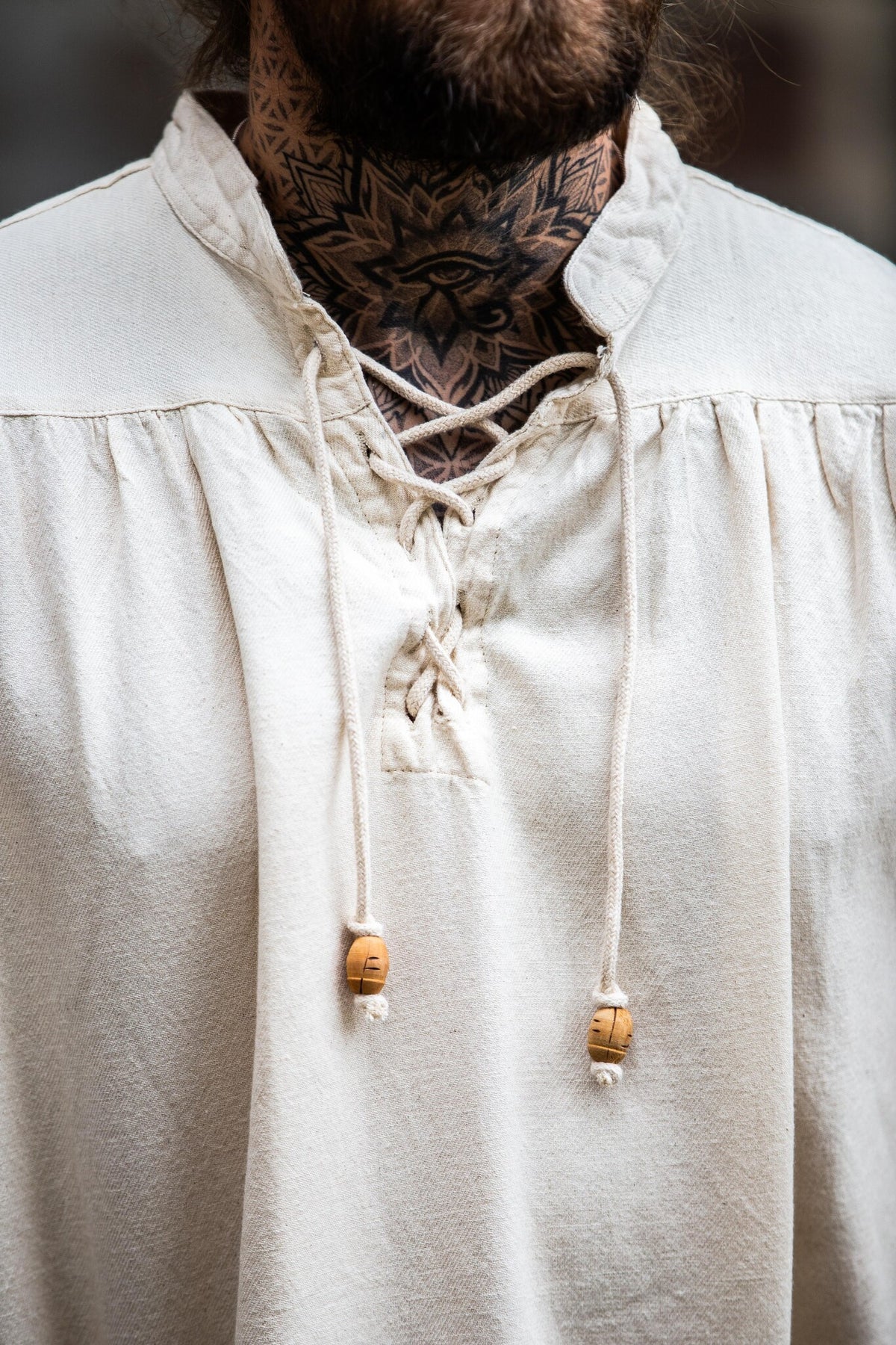 Shirt Wolf cream
