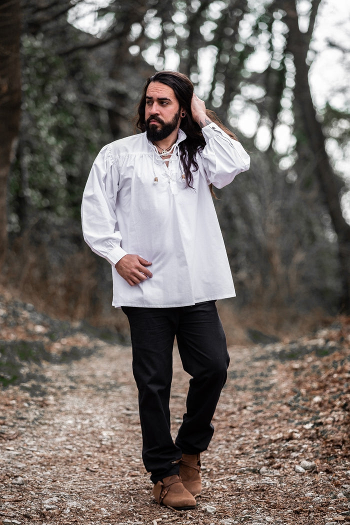 Medieval shirt, white