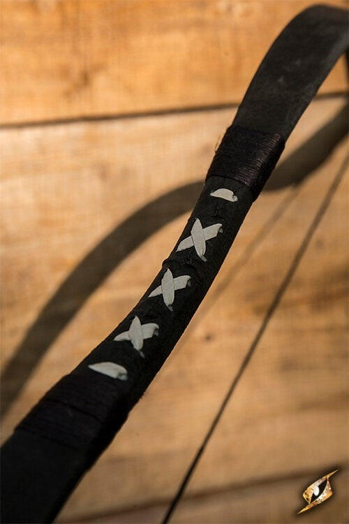 Horsebow, black, 24-26 lbs
