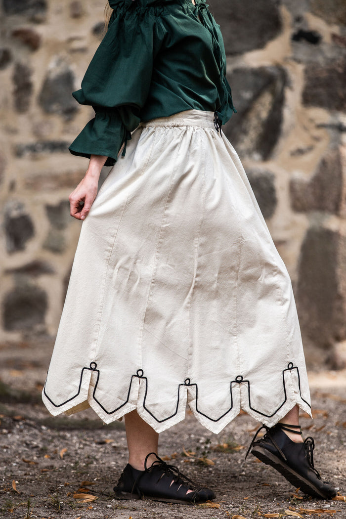 Renaissance skirt, cream