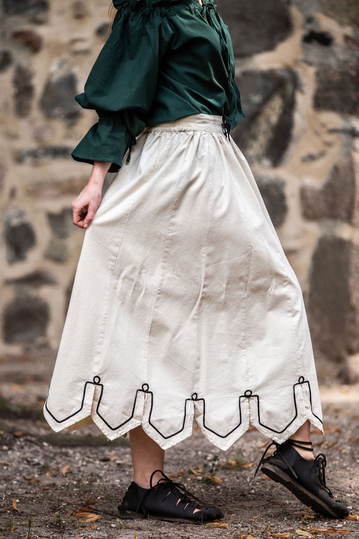 Renaissance skirt, cream