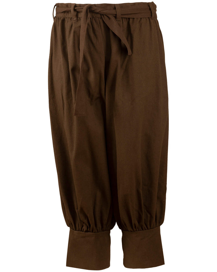 Renaissance puff pants Offnir, brown