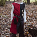 Children's surcoat Rodrick, black-red