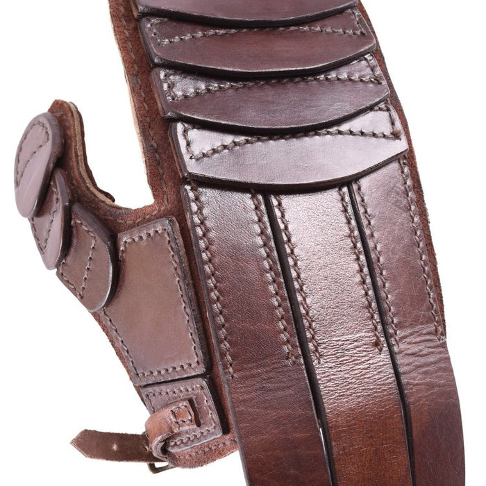 Full contact leather glove, right hand