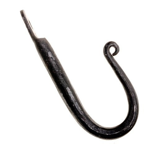 Hand-forged wall hook, L