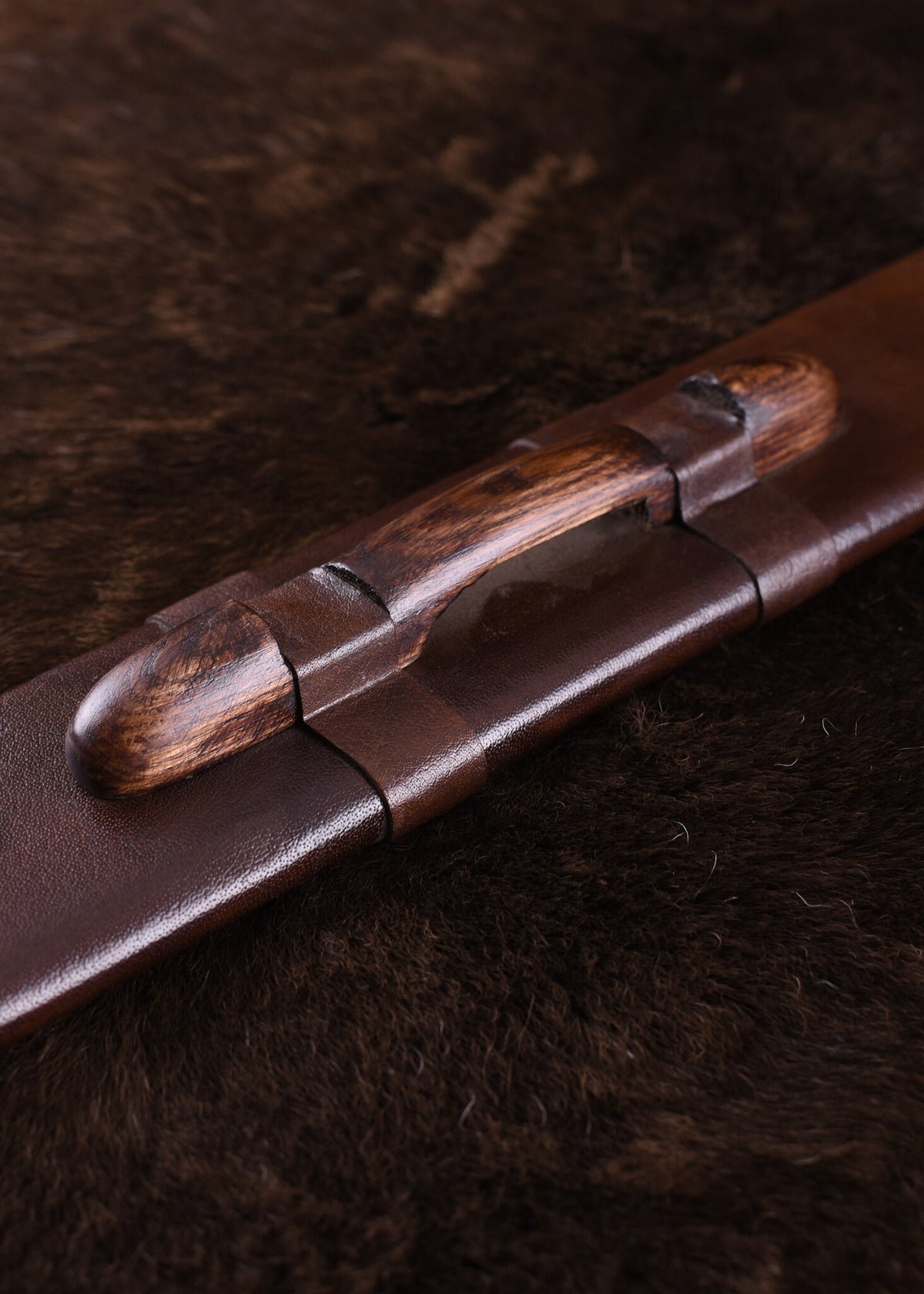 Anglo-Saxon sword Fetter Lane, damast steel, semi-sharp