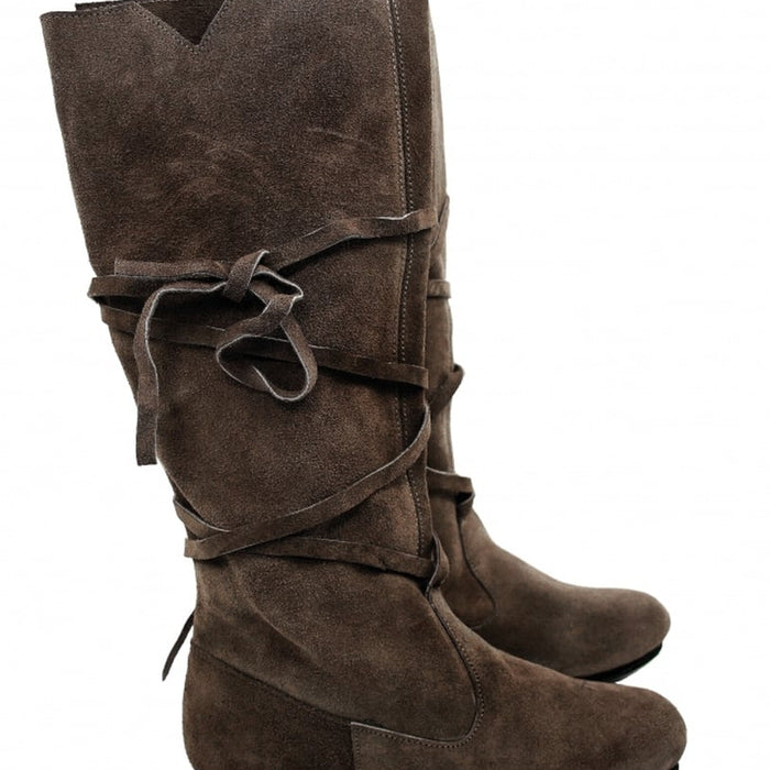 Suede boots Rolf, brown