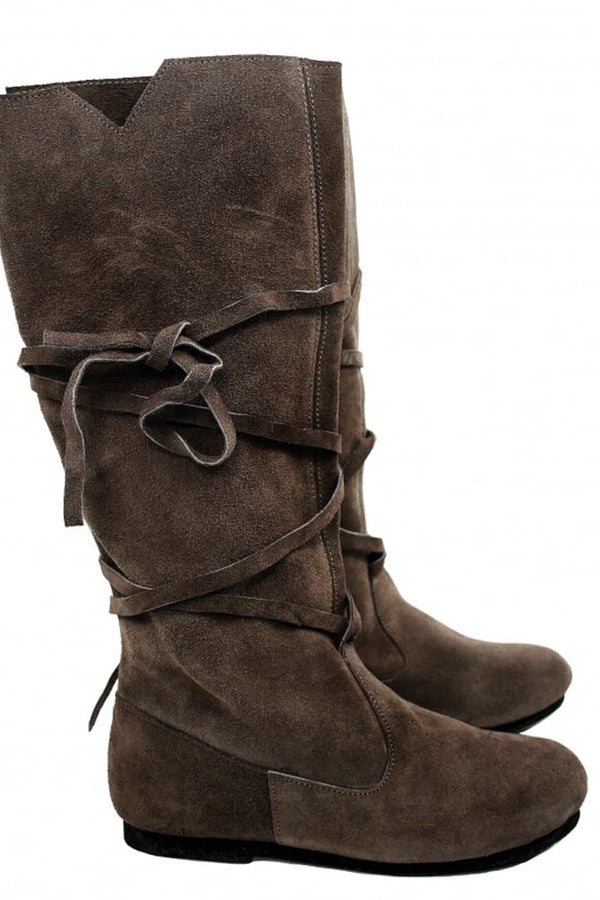 Suede boots Rolf, brown