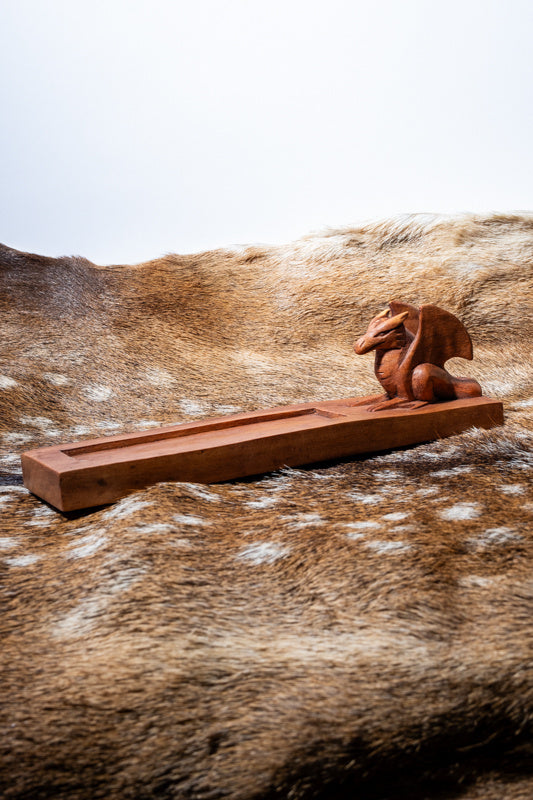 Røgelsesholder drage