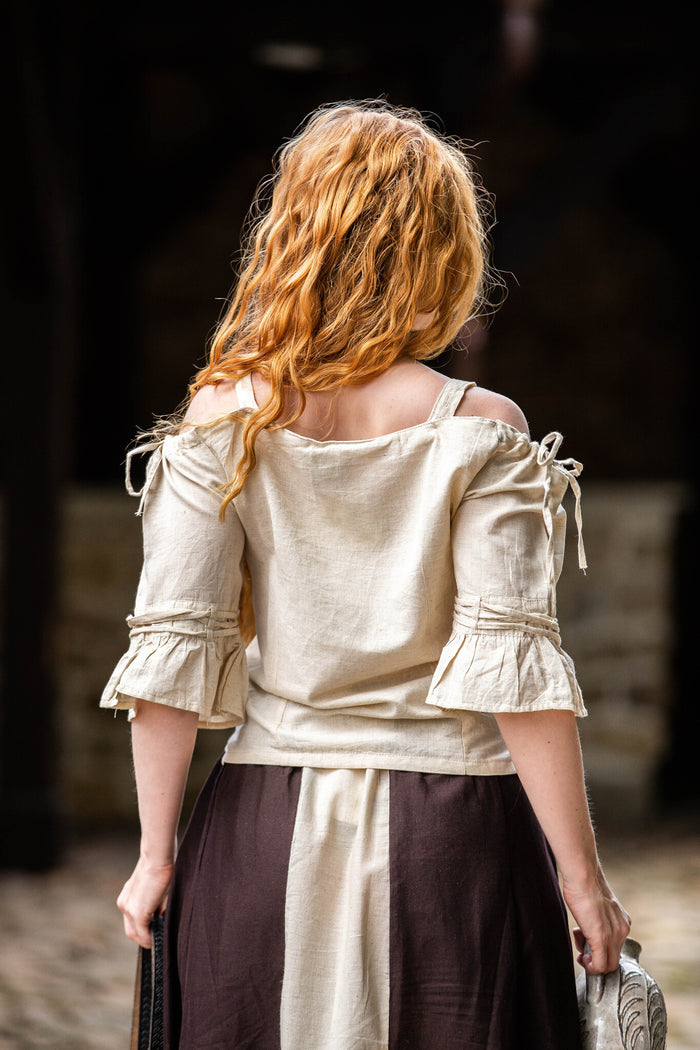 Baroque blouse Amelie cream