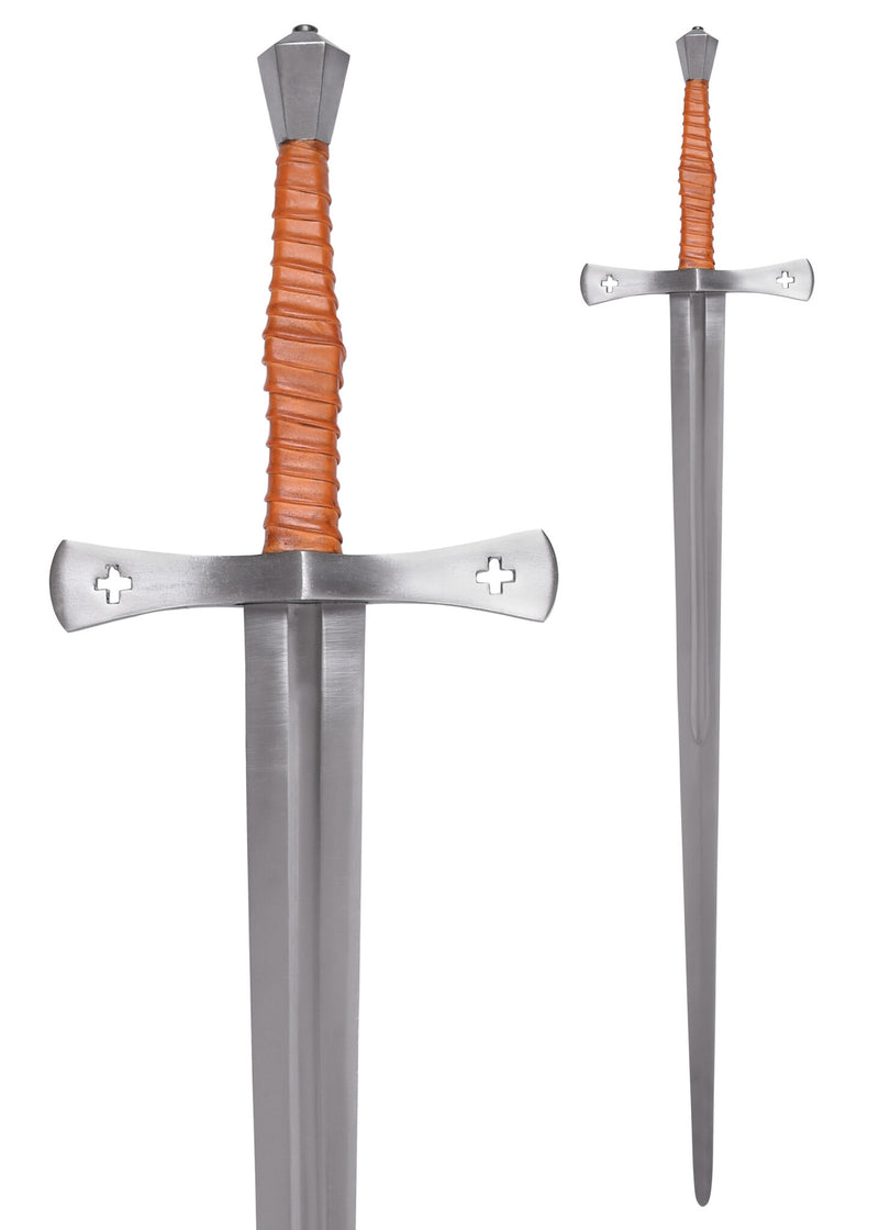 Épée à deux mains Shrewsbury du 15ème siècle, semi-tranchant