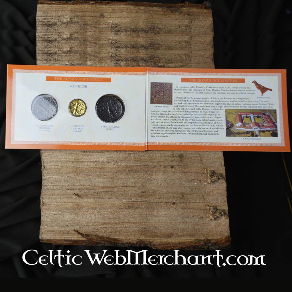 Roman coin pack occupation of Britain