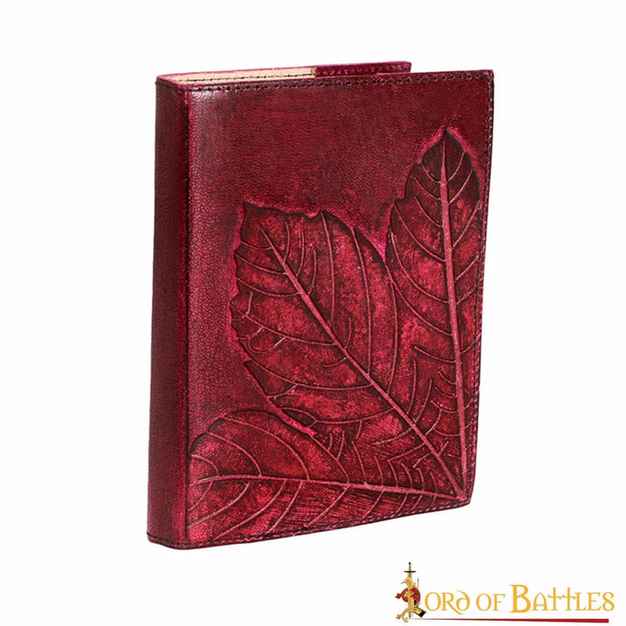 Leather Diary Autumn Leaf