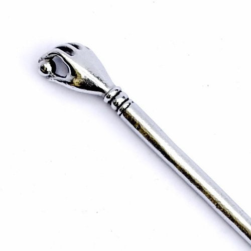 Romeinse haarpin Silchester, verzilverd brons