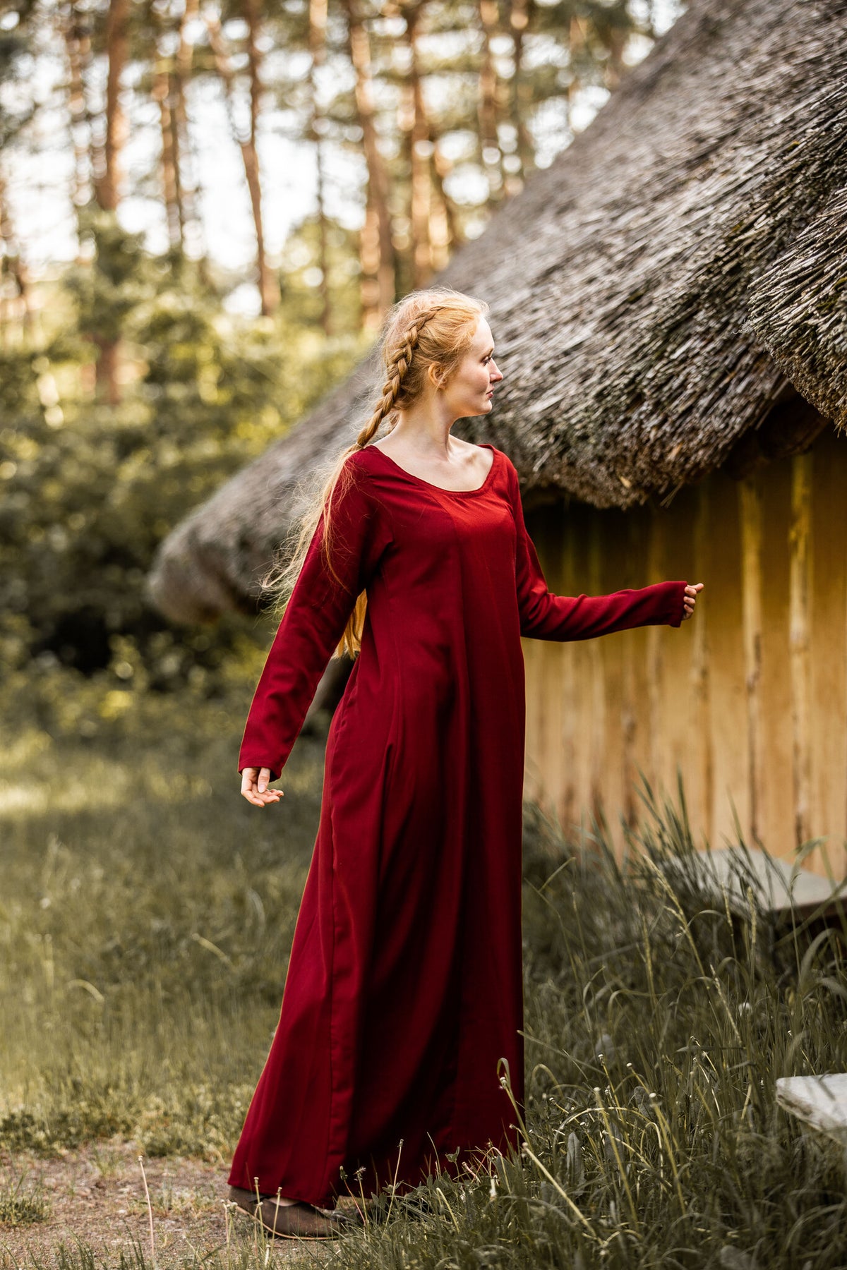 Dress Mary, red