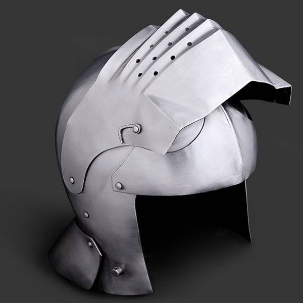 Bellows sallet Wallace collection, 2 mm (battle-ready)