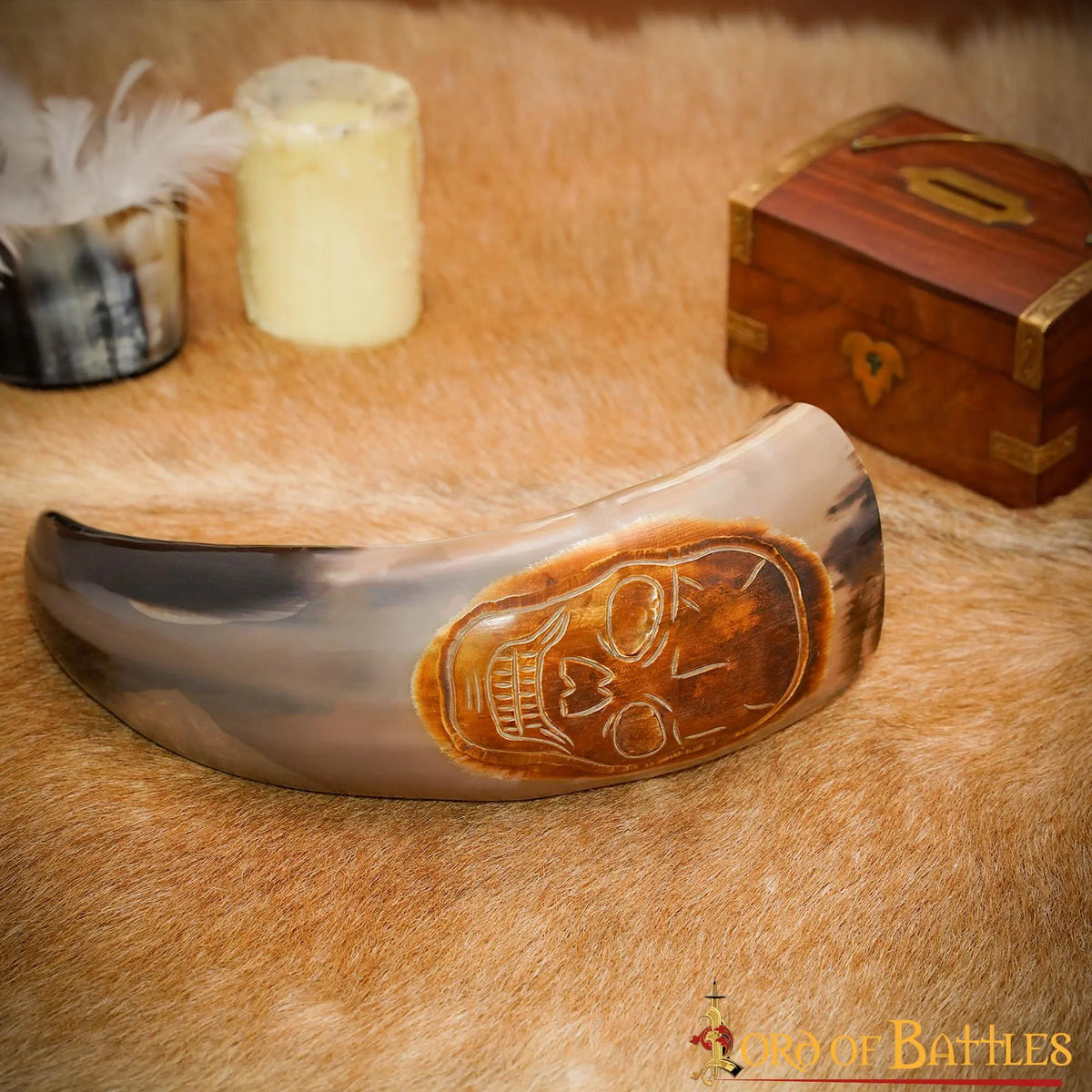Pirate drinking horn, 300-500 ml