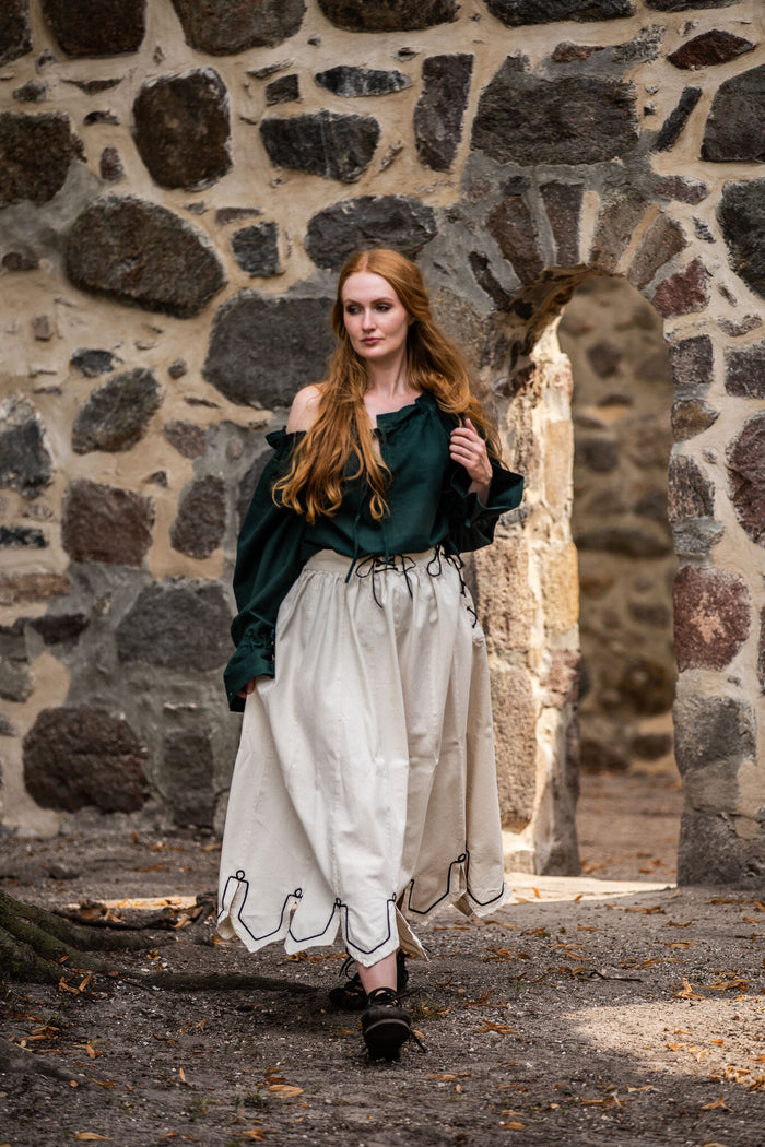 Renaissance skirt, cream
