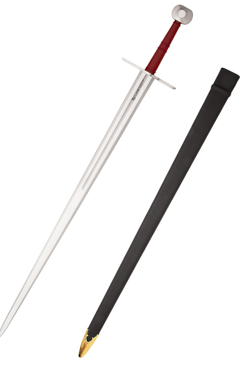 Długi miecz XIV wieku, Royal Armouries, półostry