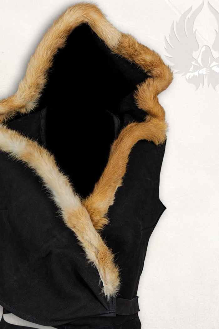 Leather top Jetta, black