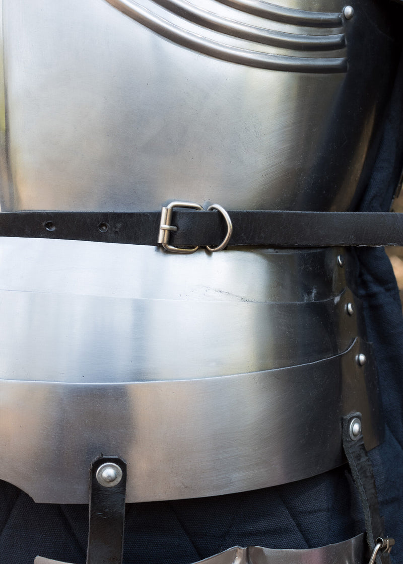 Gothic cuirass with tassets, 1–1.2 mm