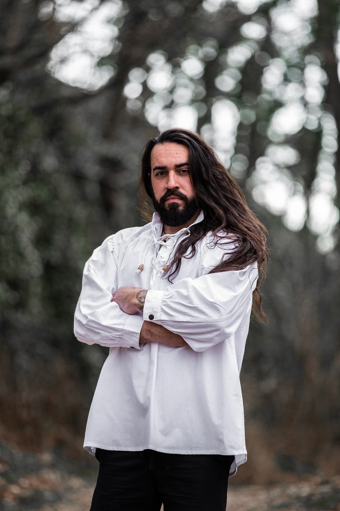 Medieval shirt, white