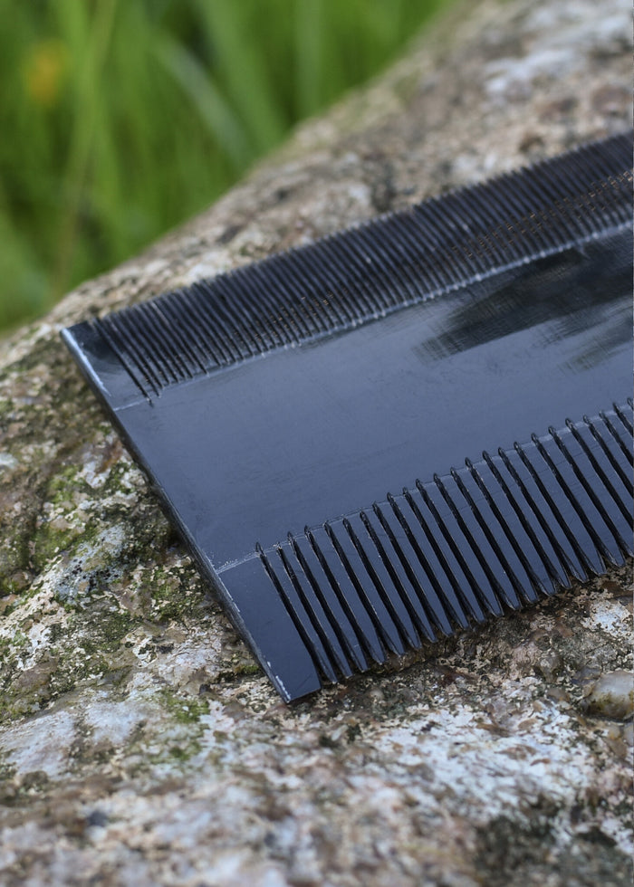 Double comb, horn