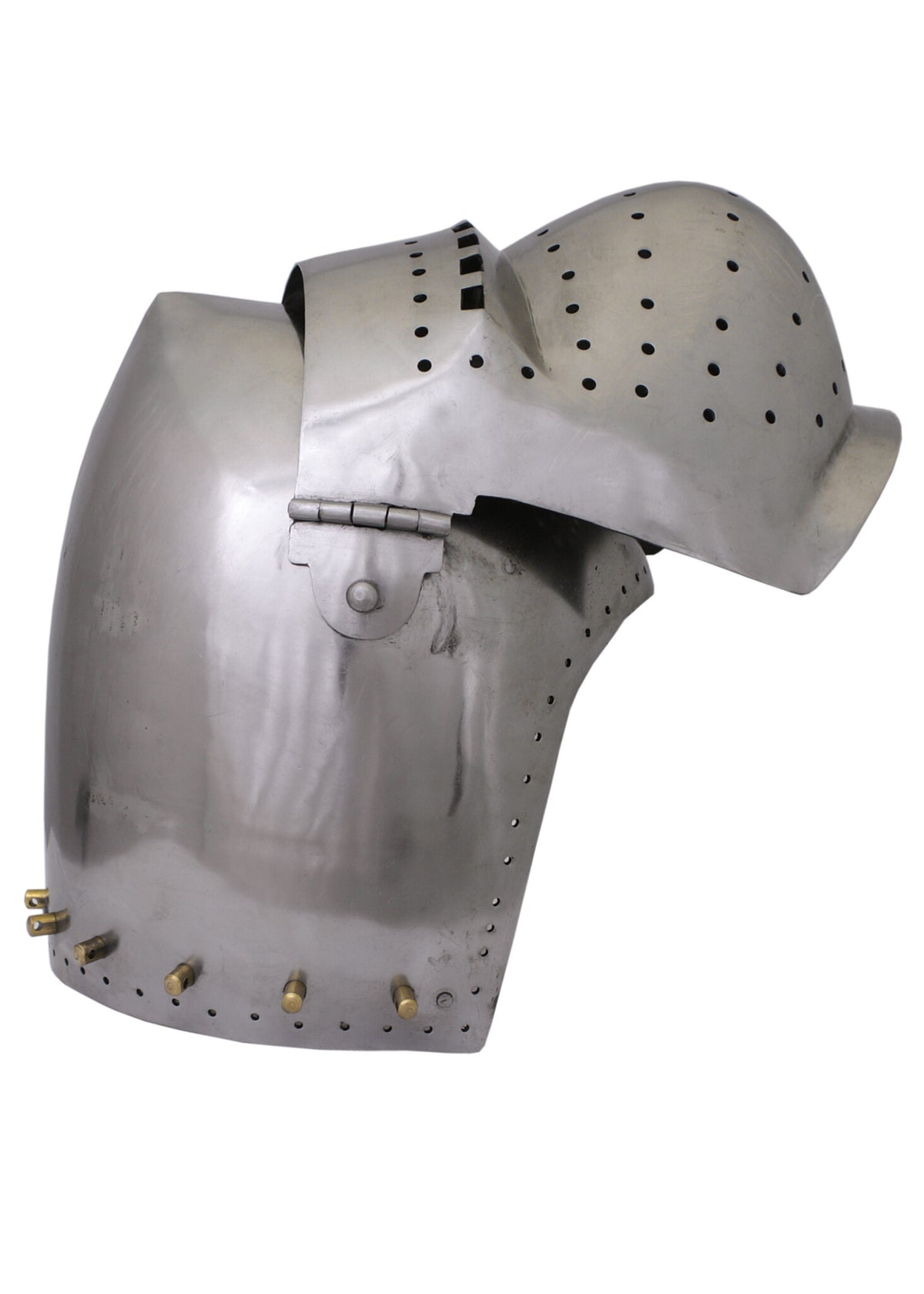Battle-ready closed bascinet, 2 mm (battle-ready)