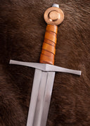 Espada de caballero Sankt Annen, siglo XII, semi-afilada