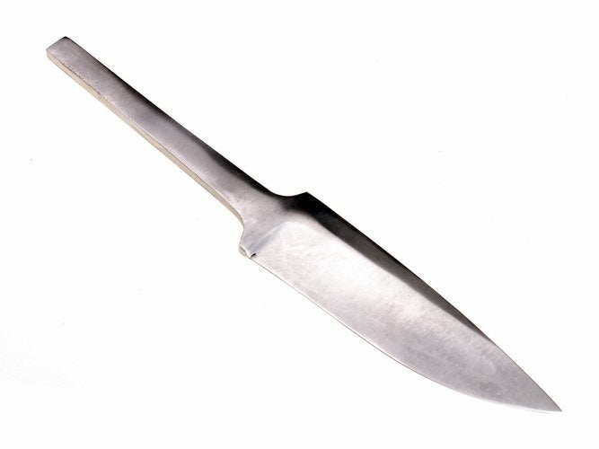 Knife blade 16.5 cm, polished
