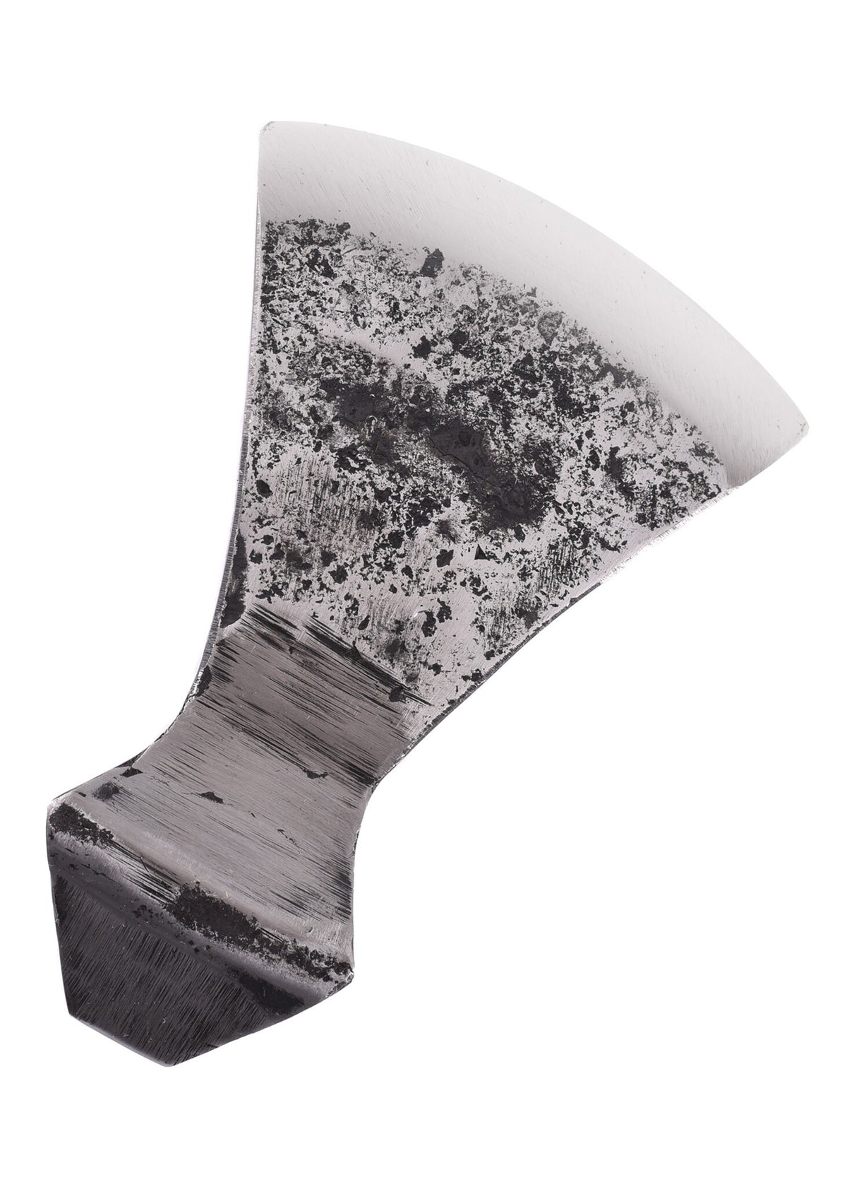 Hand-forged axe blade, old, sharp, semi-sharp