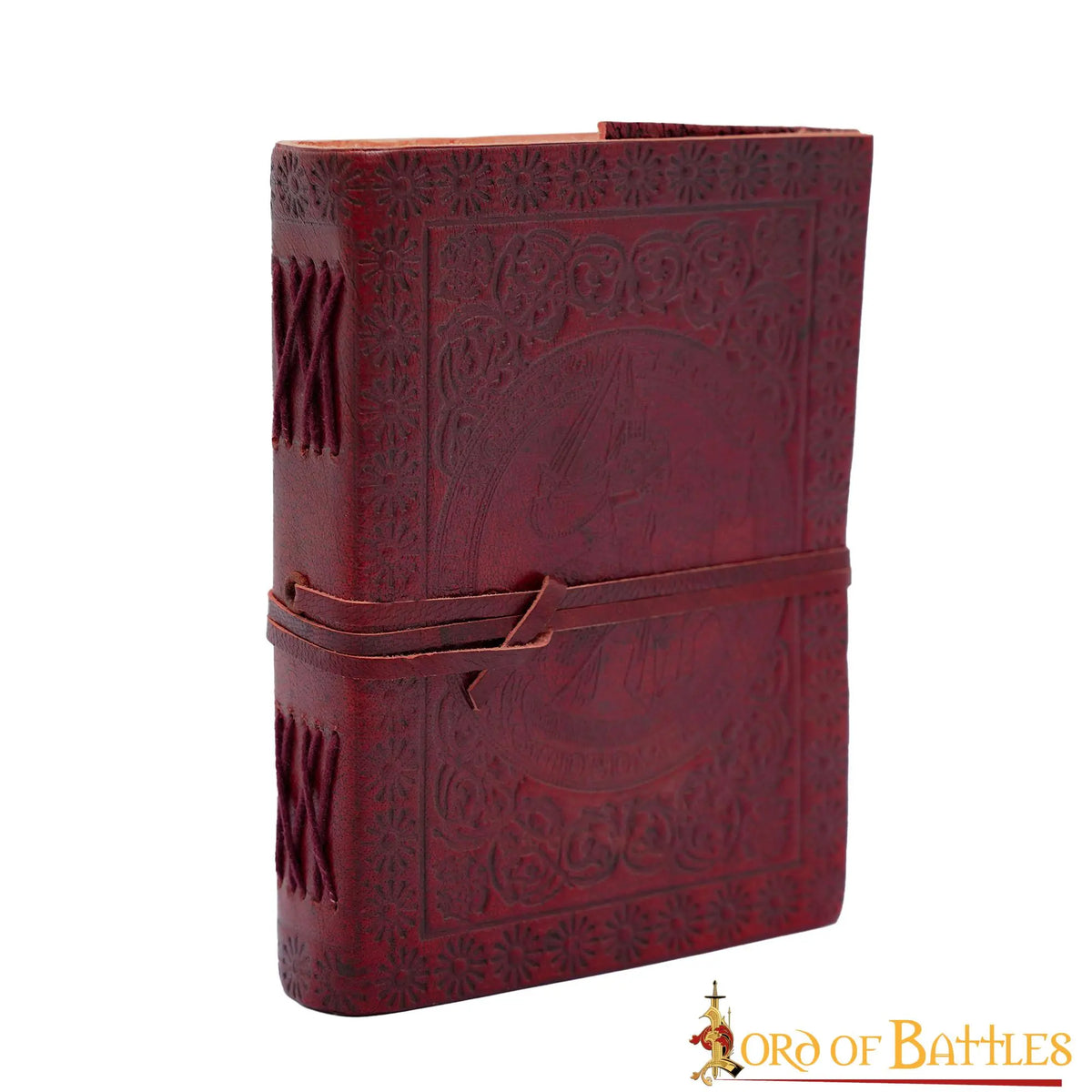 Leather journal knight